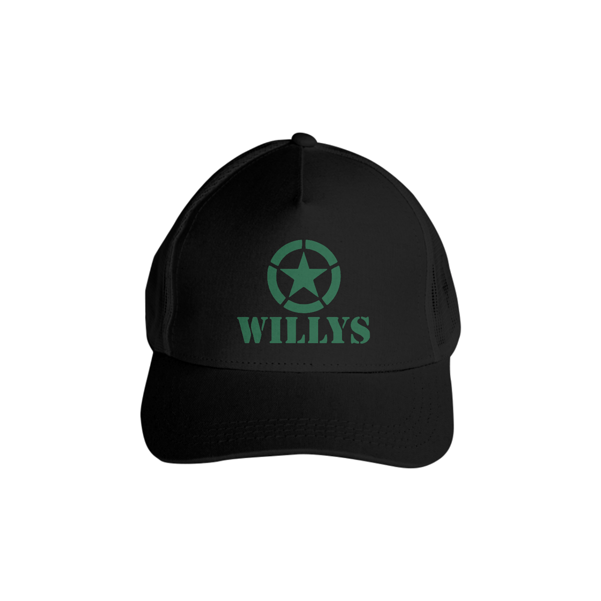 Nome do produto: Boné Americano com Tela - WILLYS