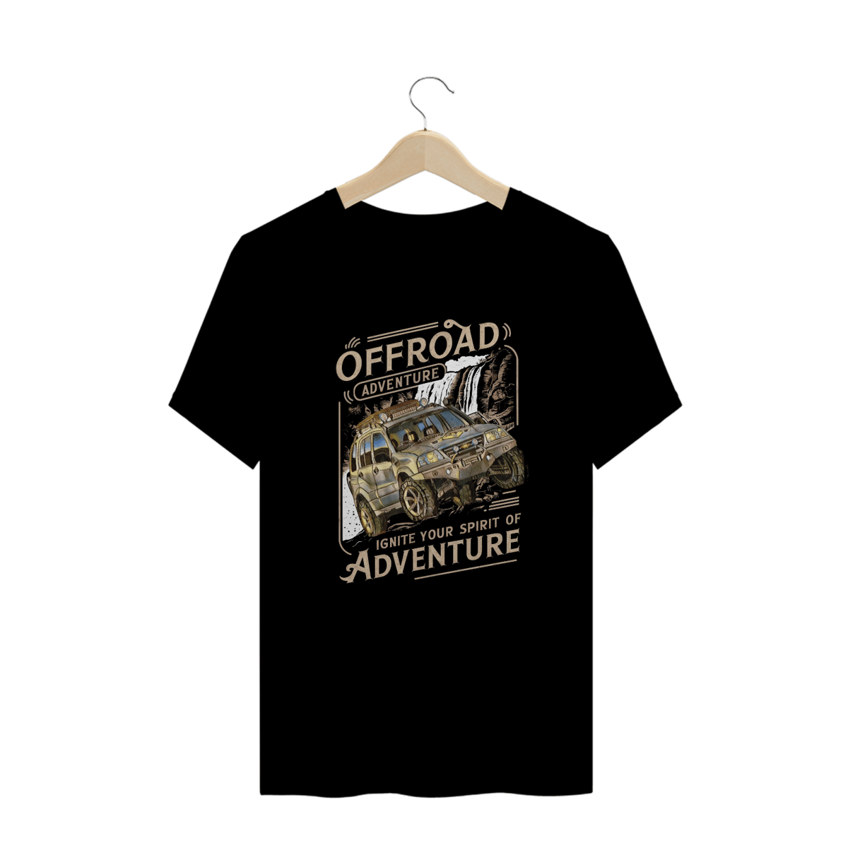Nome do produto: Camiseta Plus Size- Tracker Off Road