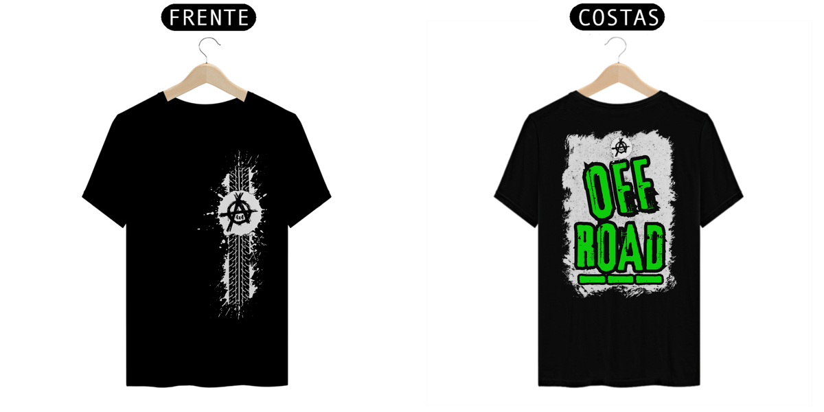 Nome do produto: Camiseta Quality- Anarkia4x4 - OFF ROAD GREEN