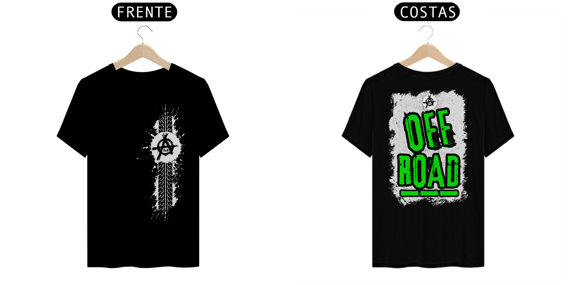 Camiseta Quality- Anarkia4x4 - OFF ROAD GREEN
