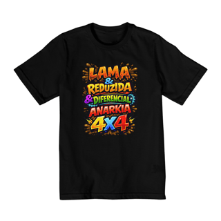 Nome do produto Camiseta Infantil Lama & Reduzida - 10 a 14 Anos