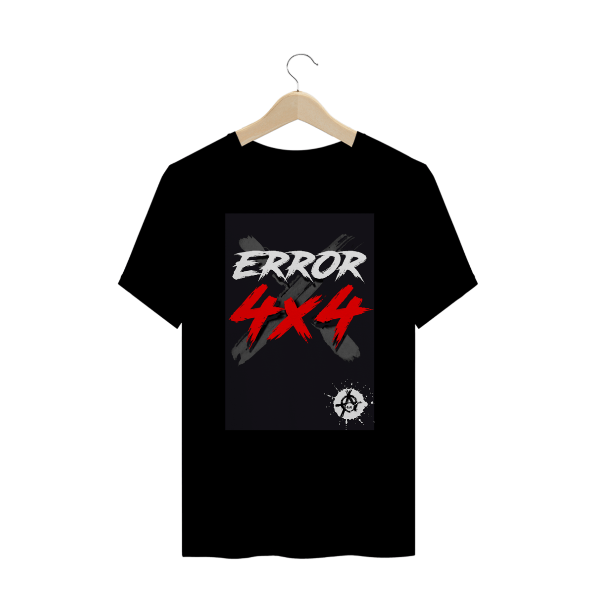 Nome do produto: Camiseta Plus Size - Error 4x4