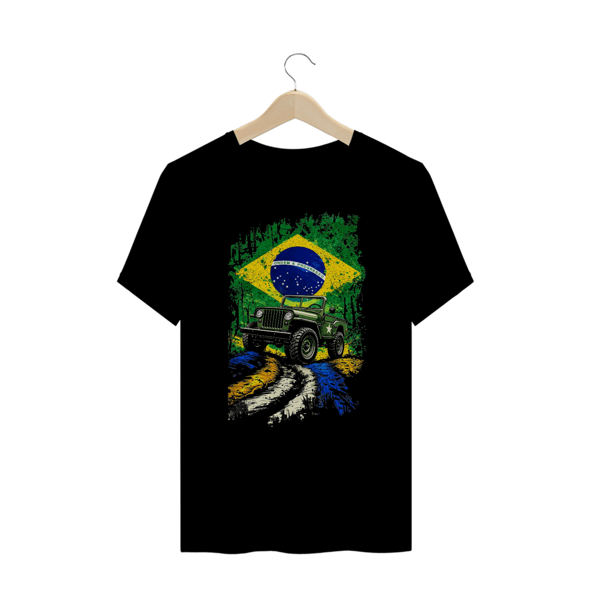 Nome do produto: Camiseta Plus Size - Willys Brasil