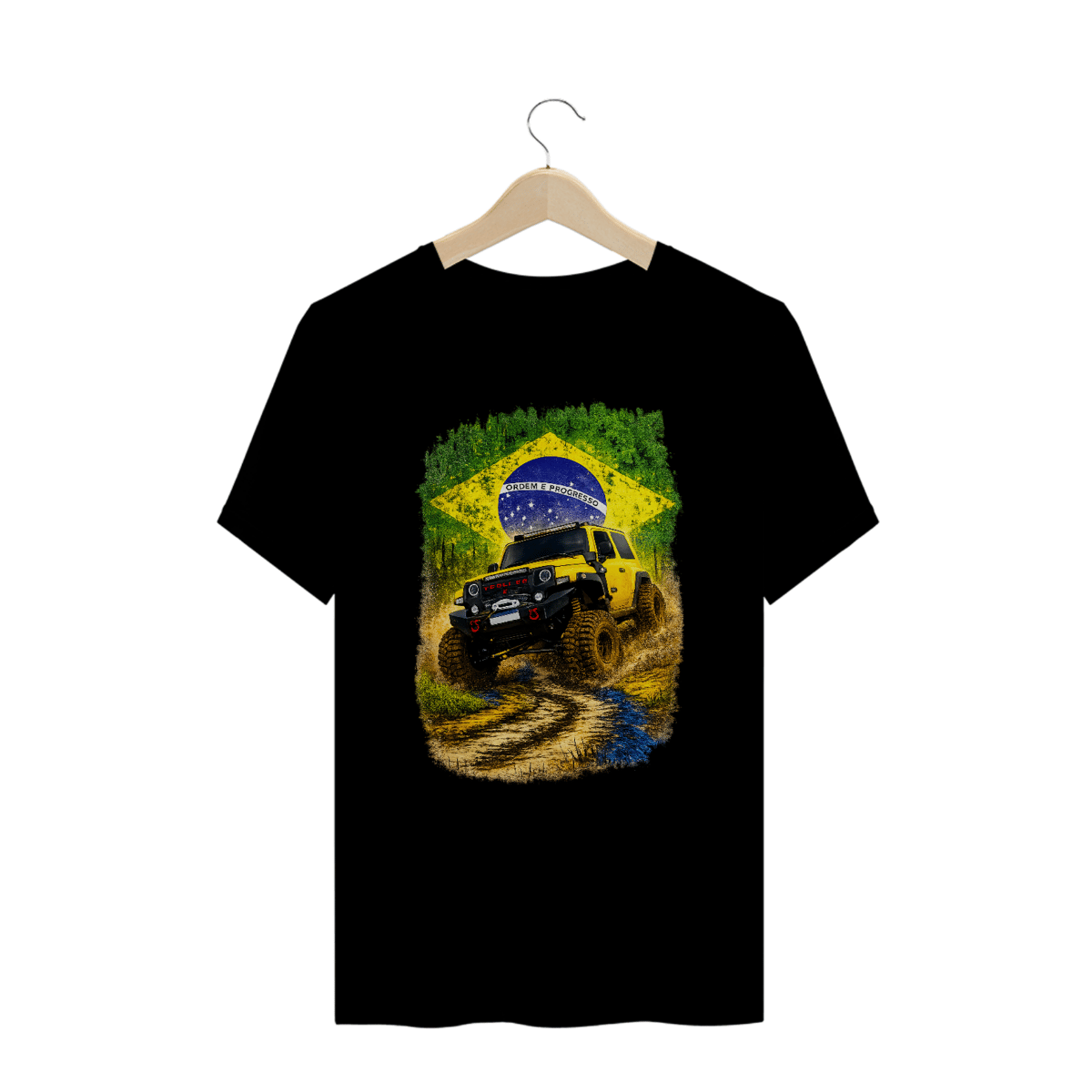 Nome do produto: Camiseta Plus Size - Troller Novo Brasil