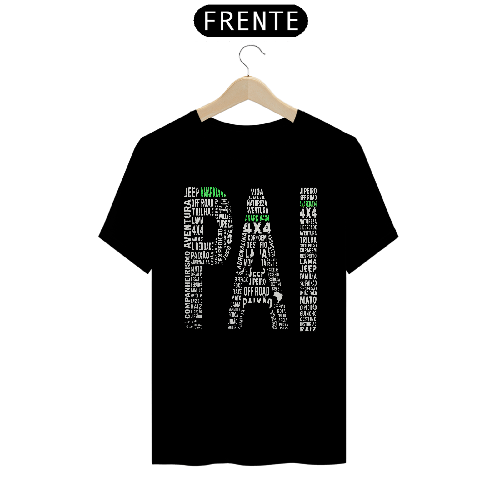 Camiseta Quality - PAI JIPEIRO - BRANCO