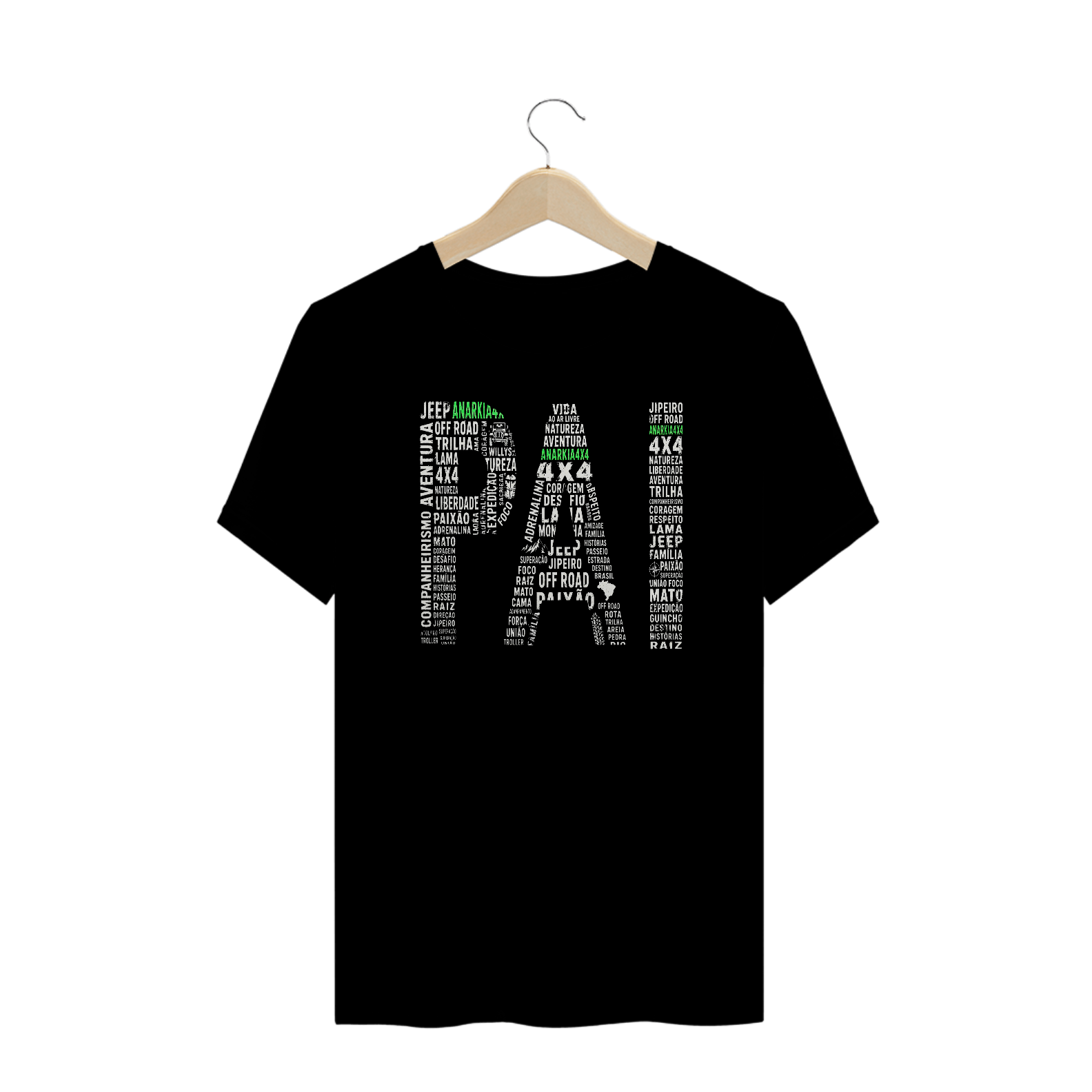 Camiseta Plus Size - Pai Jipeiro - Branca