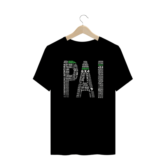 Camiseta Plus Size - Pai Jipeiro - Branca