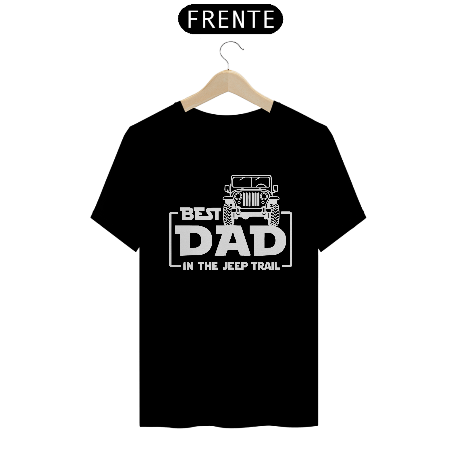 Camiseta Quality - DAD JEEP TRAIL 