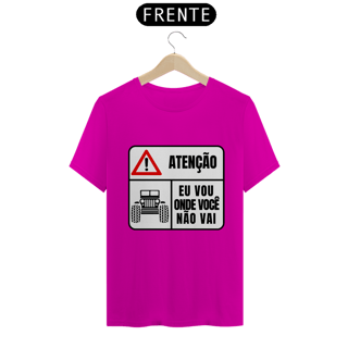 Nome do produto Camiseta Quality - Atenção Jeep