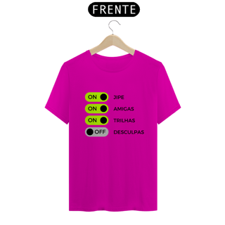 Nome do produto Camiseta Quality - Jipe & Amigas