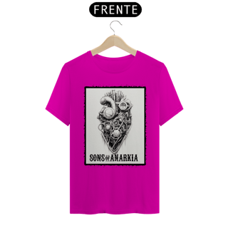 Nome do produto Camiseta Quality - Sons Of Anarkia Coração - Branca