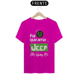 Nome do produto Camiseta Quality - Pai ama Jeep - Black
