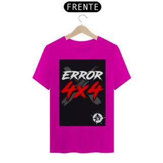 Nome do produto Camiseta Quality - Error 4x4 