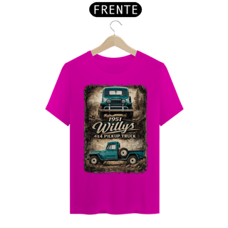 Nome do produto Camiseta Quality - F75 - 1951 Willys 4×4 Pickup Truck