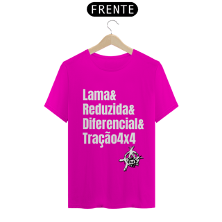 Nome do produto Camiseta Quality - Lama & Redução & Diferencial & Tração4x4