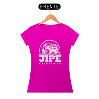 Nome do produto Baby Look - Jipeira Eficiente - Logo Branca