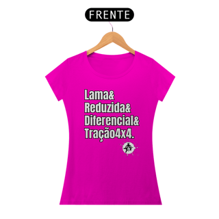 Nome do produto Baby Look Classic - Lama & Tração 4x4