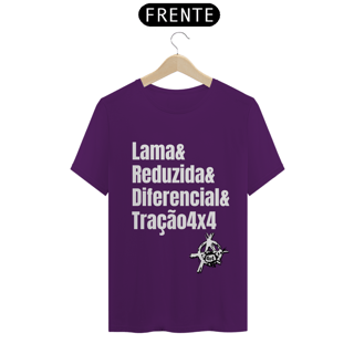 Nome do produto Camiseta Quality - Lama & Redução & Diferencial & Tração4x4