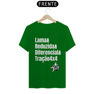 Nome do produto Camiseta Quality - Lama & Redução & Diferencial & Tração4x4