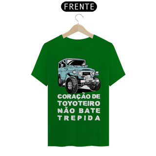 Nome do produto Camiseta  Quality -  Toyota Bandeirante - Letra Branca