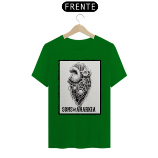 Nome do produto Camiseta Quality - Sons Of Anarkia Coração - Branca