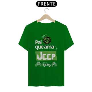 Nome do produto Camiseta Quality - Pai ama Jeep - Black