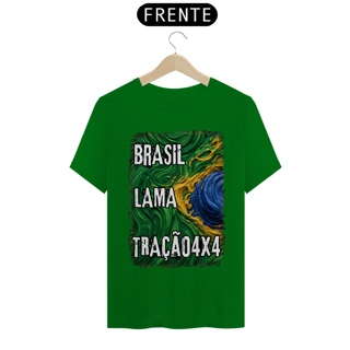 Nome do produto Camiseta Quality - Brasil - Lama - Tração 4x4