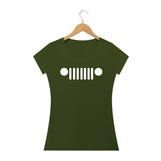 Nome do produto Baby Look Quality - Frente Jeep Branco