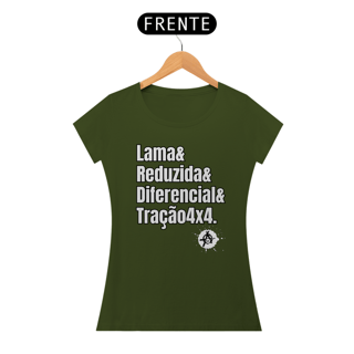 Nome do produto Baby Look Classic - Lama & Tração 4x4
