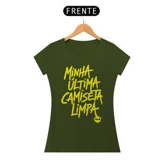 Nome do produto Baby Look Classic - Ultima Camiseta Limpa