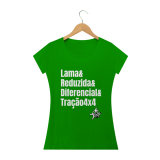 Nome do produto Baby Look Classic - Frases One