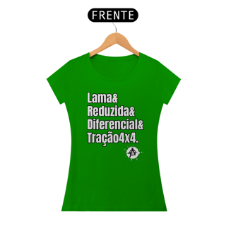 Nome do produto Baby Look Classic - Lama & Tração 4x4