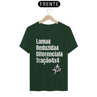 Nome do produto Camiseta Quality - Lama & Redução & Diferencial & Tração4x4