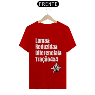 Nome do produto Camiseta Quality - Lama & Redução & Diferencial & Tração4x4