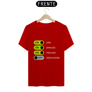 Nome do produto Camiseta Quality - Jeep & Amigos