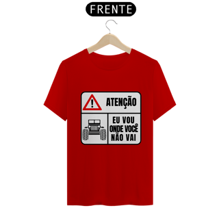 Nome do produto Camiseta Quality - Atenção Jeep
