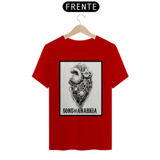 Nome do produto Camiseta Quality - Sons Of Anarkia Coração - Branca