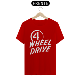 Nome do produto Camiseta Quality - 4 WHEEL DRIVE - WHITE