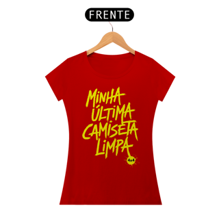 Nome do produto Baby Look Classic - Ultima Camiseta Limpa