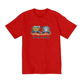 Nome do produto Camiseta Infantil 4x4 faz Amigos - 10 a 14 Anos