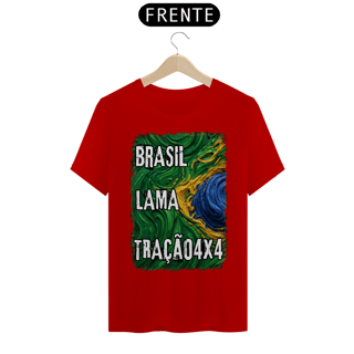 Nome do produto Camiseta Quality - Brasil - Lama - Tração 4x4