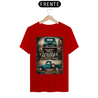 Nome do produto Camiseta Quality - F75 - 1951 Willys 4×4 Pickup Truck