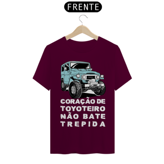Nome do produto Camiseta  Quality -  Toyota Bandeirante - Letra Branca