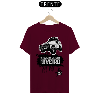 Nome do produto Camiseta Quality - Orgulho Niveiro - Branca
