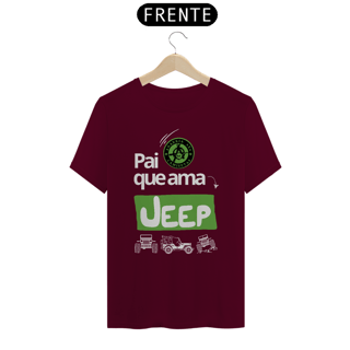 Nome do produto Camiseta Quality - Pai ama Jeep - Black