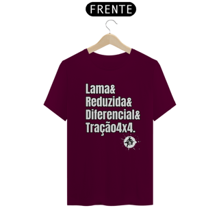 Nome do produto Camiseta Quality - Lama & Redução & Diferencial & Tração4x4
