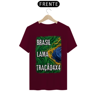 Nome do produto Camiseta Quality - Brasil - Lama - Tração 4x4