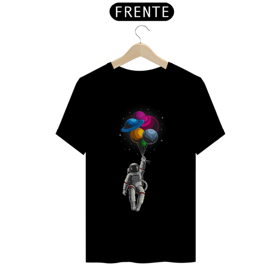 camisa masculina astronauta