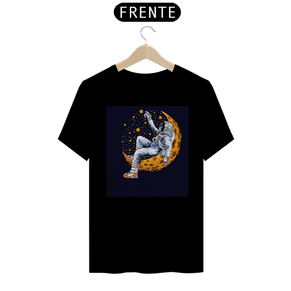 camisa masculina astronauta