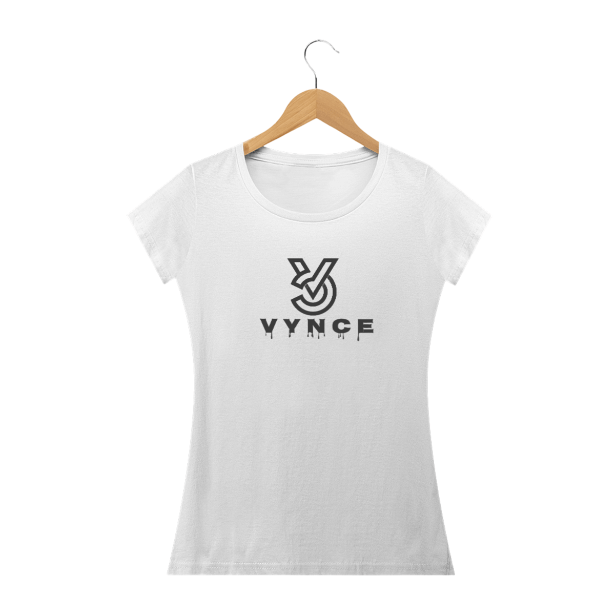 Nome do produto: Camiseta Feminina Vynce Branco